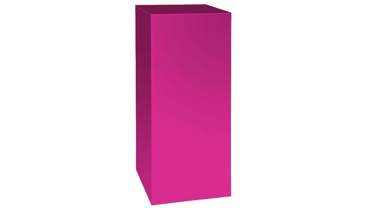 2 Foot Hot Pink Pedestal | Rental 2 Foot Hot Pink Pedestal | Rental