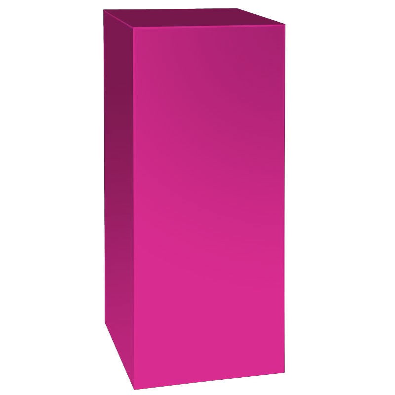 3 Foot Hot Pink Pedestal | Rental 3 Foot Hot Pink Pedestal | Rental