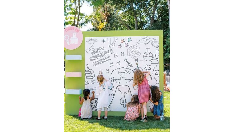 8’w x 54″h Coloring Backdrop | Wall | Rental 8’w x 54″h Coloring Backdrop | Wall | Rental
