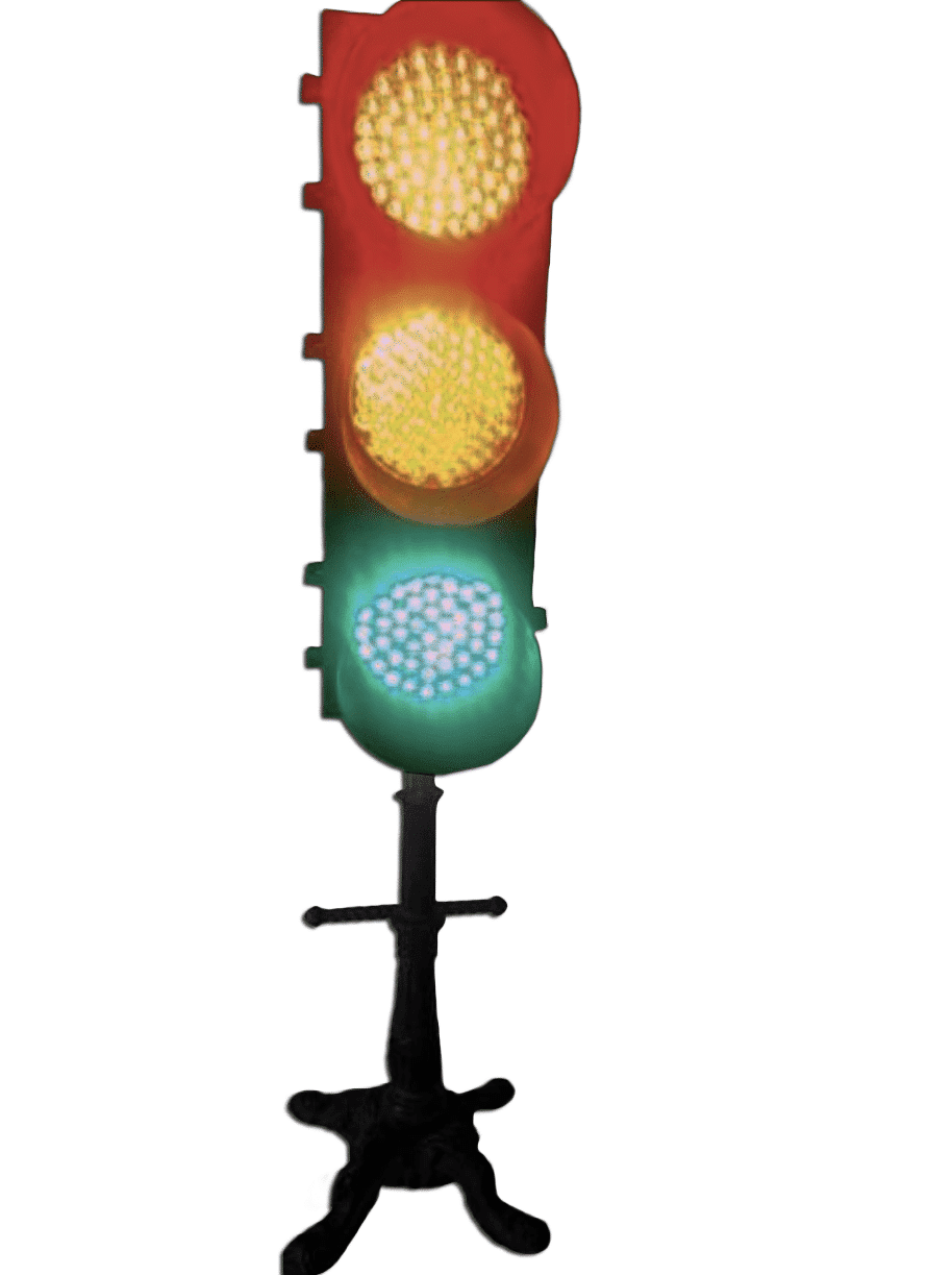 Floor Standing Stop Light | Rental