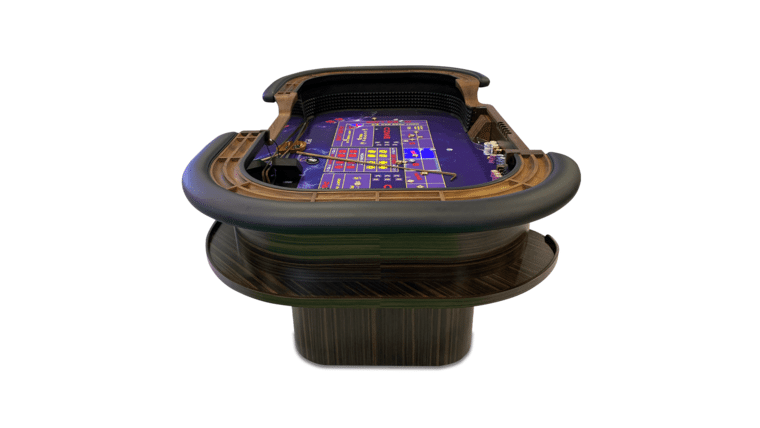 Part – Craps – Illuminated White Craps Casino Game Table Only | Rental