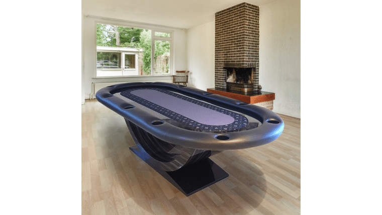 Part – 8′ Black Wood Custom 1 Piece Craps Rail | Rental