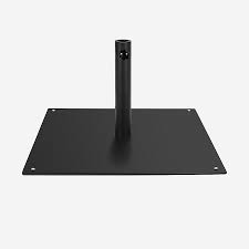 24″ x 24″ Metal Umbrella Stand – Black | Rental