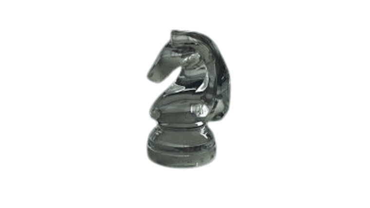 Part - Knight for Glass Chess Set | Rental