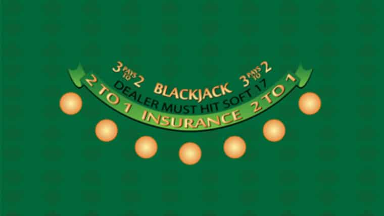 Part – 6′ Green Blackjack Casino Game Table Top Only | Rental