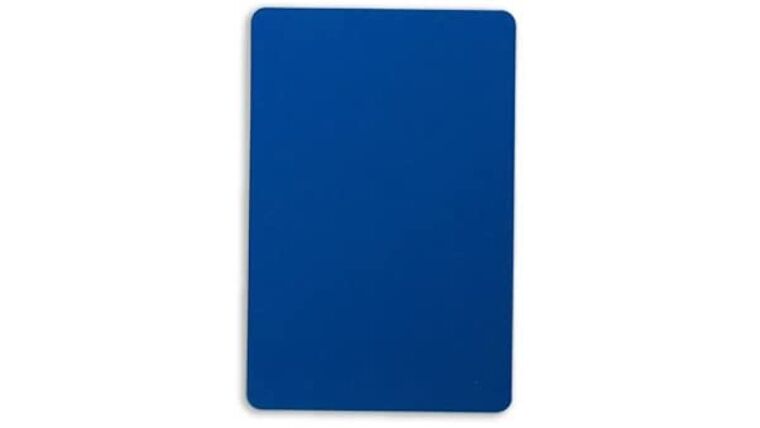 Part – Blue Plastic Flexible Bridge Narrow Size Cut Card | Rental Part – Blue Plastic Flexible Bridge Narrow Size Cut Card | Rental