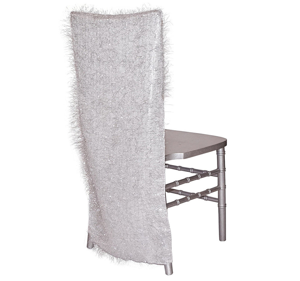 String Metallic Chair Back – Silver | Rental String Metallic Chair Back – Silver | Rental