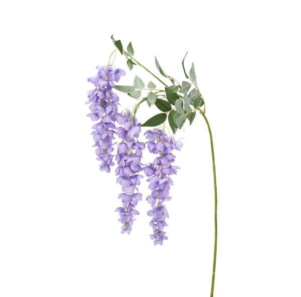 Decostar™ Artificial Abutilon Pictum Flower 43″ Lavender | Rental