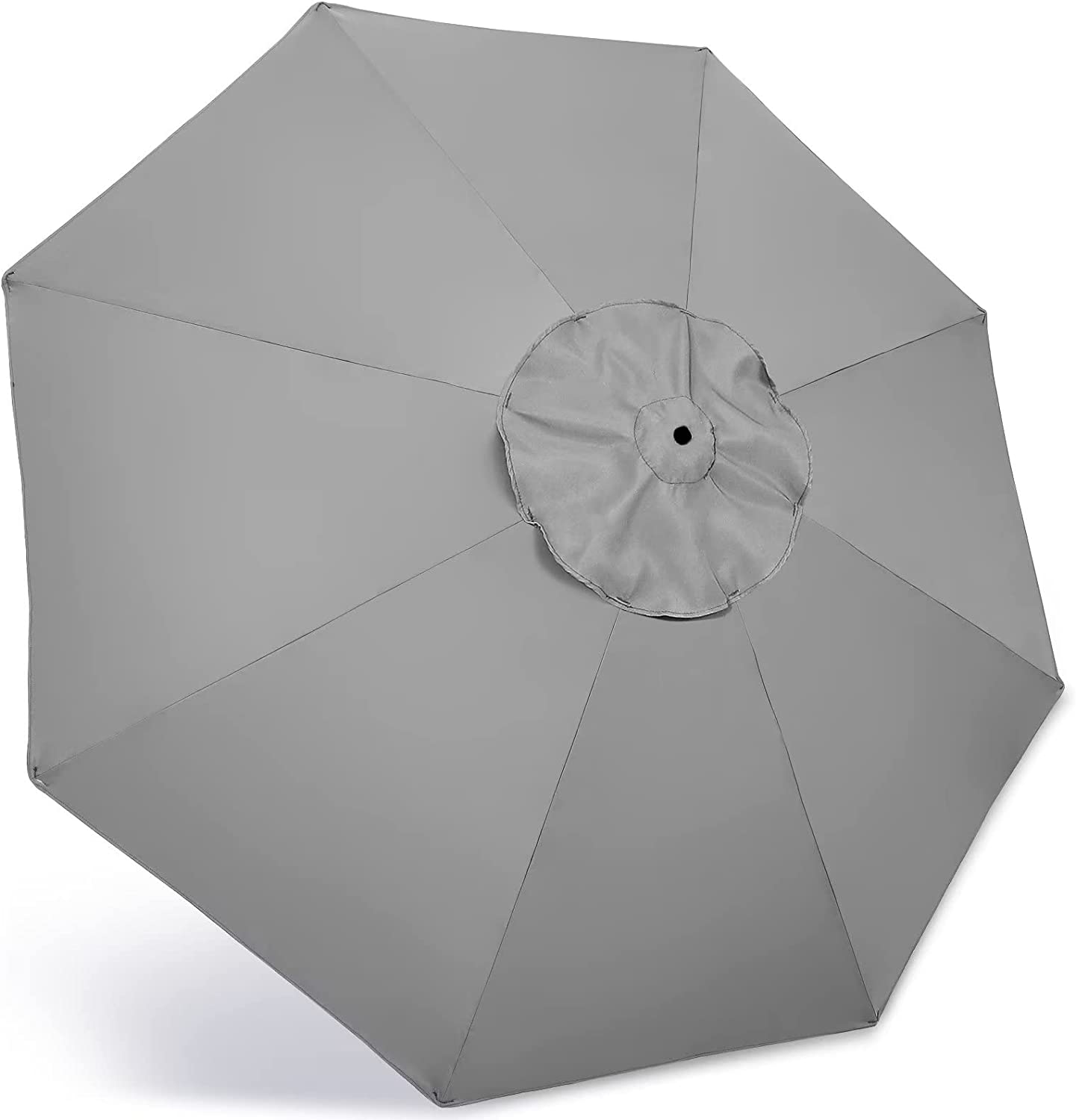 9′ Market Umbrella Top Only – Gray | Rental