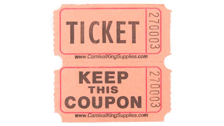 Part - Orange Stack Roll Tickets (Double Roll - 2,000 Tickets) Purchase | Rental