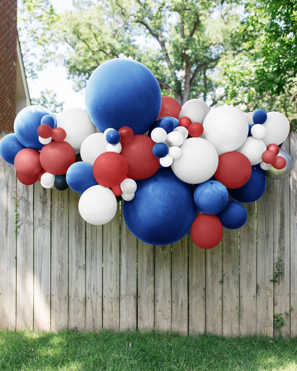 Red, White & Blue Palette Balloon Garland | Purchase Red, White & Blue Palette Balloon Garland | Purchase