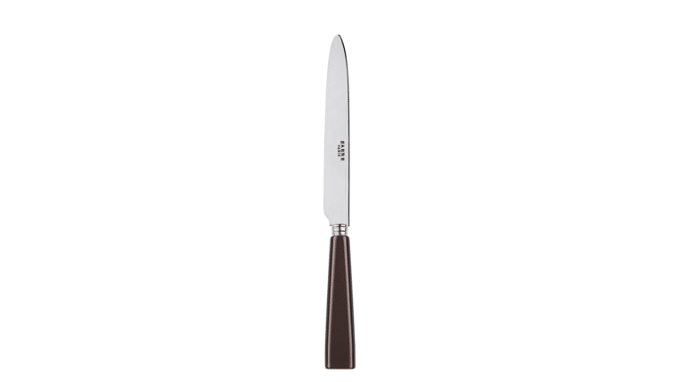 Geometric | Brown Wood | Dinner Knife | Rental Geometric | Brown Wood | Dinner Knife | Rental