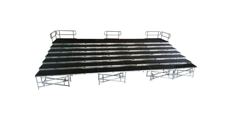 Straight | 7 Step ADA Standing Choir Riser Package (duplicate) | Rental