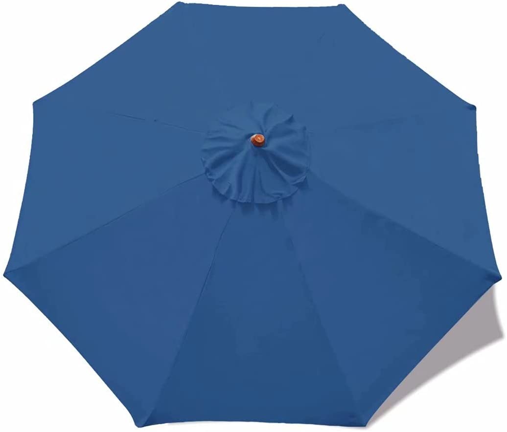 9′ Market Umbrella Kit – Dodger Blue | Rental