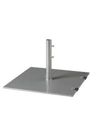 24″ x 24″ Metal Umbrella Stand – Grey | Rental