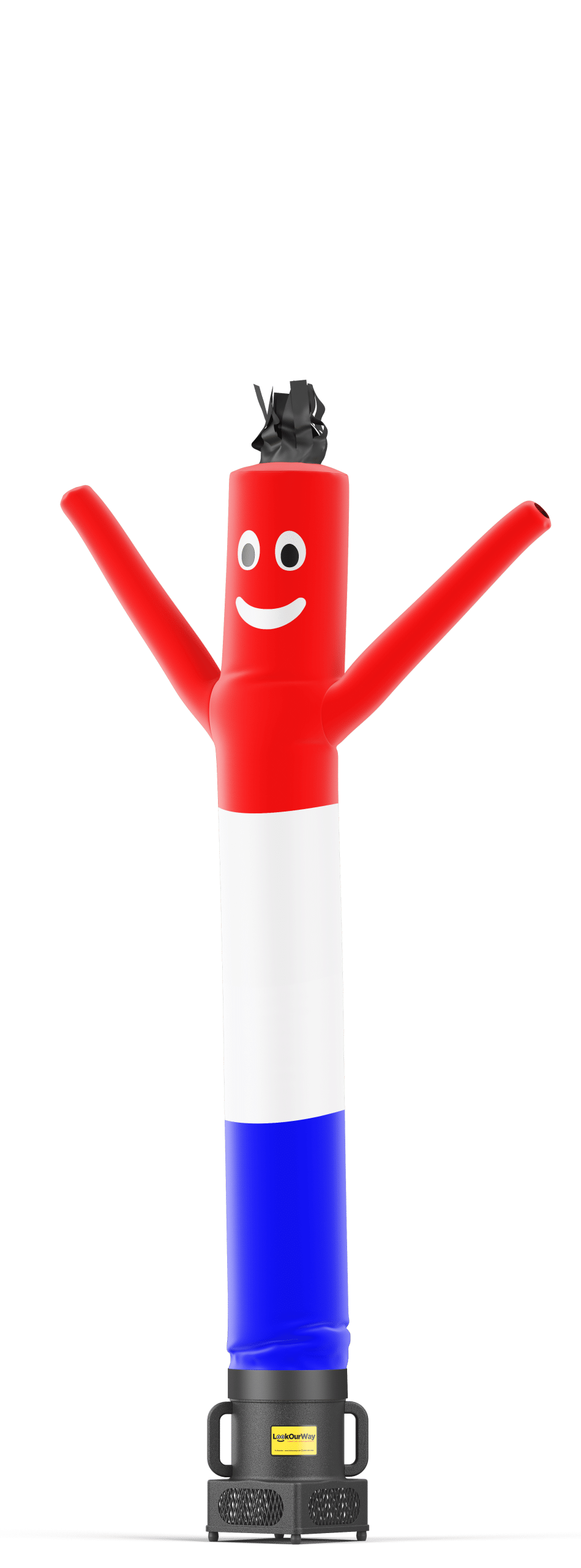 Air Dancers® Inflatable Tube Man Red, White, and Blue USA – 10′ | Rental