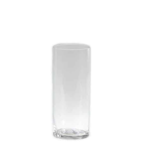 Decostar™ Glass Cylinder Vase 10″ – Narrow | Rental