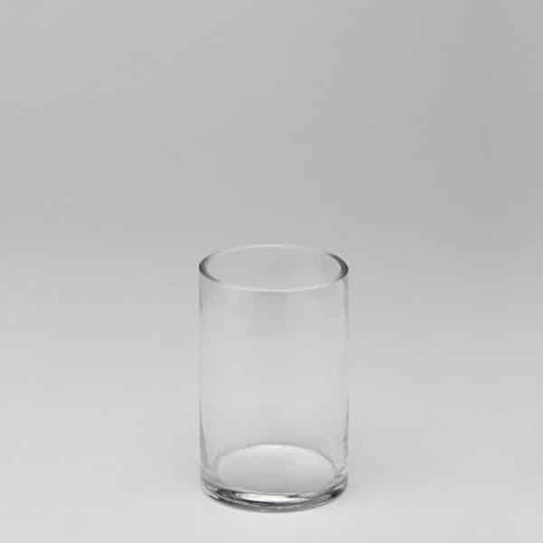Decostar™ Glass Cylinder Vase 6″ – Narrow | Rental