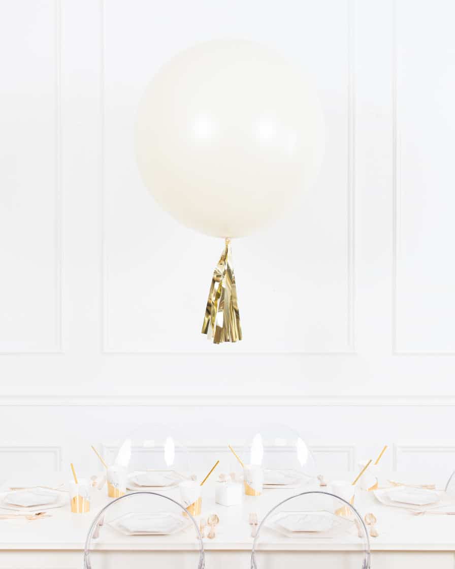 Baptism/Communion – Giant Balloon Centerpiece with Skirt | Rental
