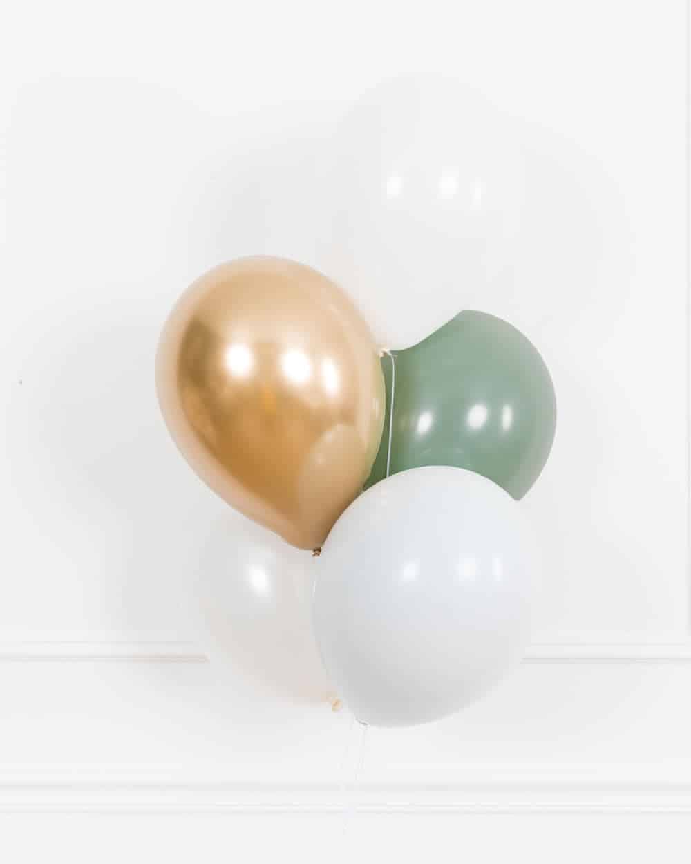 Gilded – 11in Balloons bouquet | Rental
