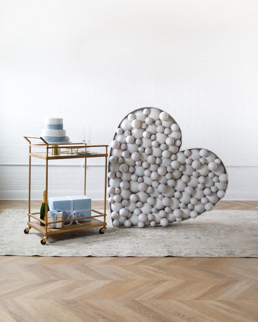 Provence – Heart Balloon Mosaic | Rental