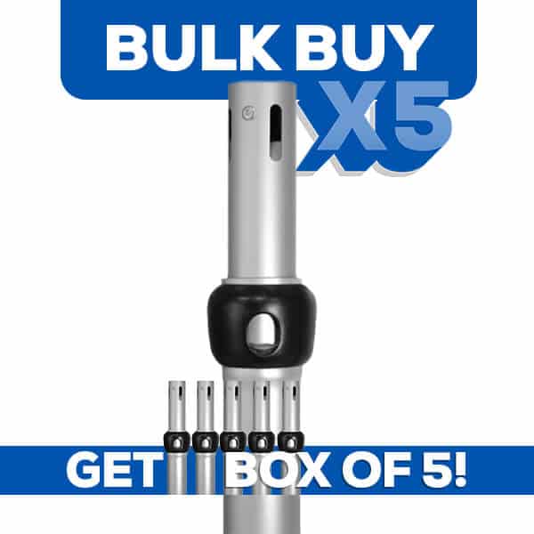BULK BUY – BOX OF 5! EZ Series – Adjustable Upright w/Slip-Lock (7ft-12ft) | Rental