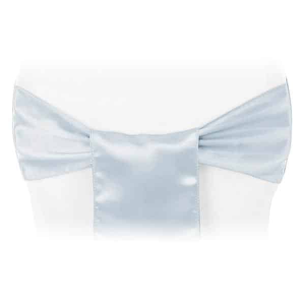 Sleek Satin Sash 6″ x 108″ – Dusty Blue | Rental