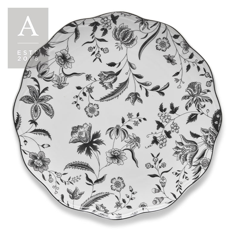 Eleanor Charcoal Charger Plate | Rental Eleanor Charcoal Charger Plate | Rental