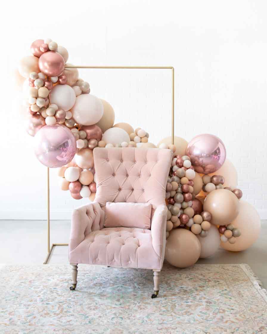 Modern Mauve – 4×6 Frame Install Piece | Rental