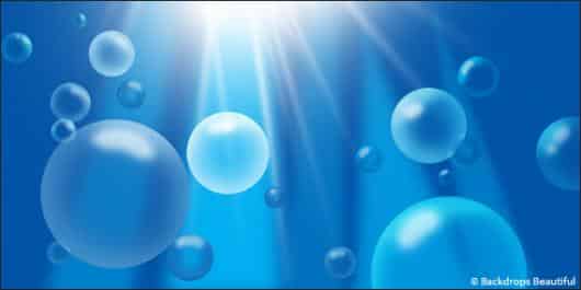 Bubbles 3 Blue | Rental