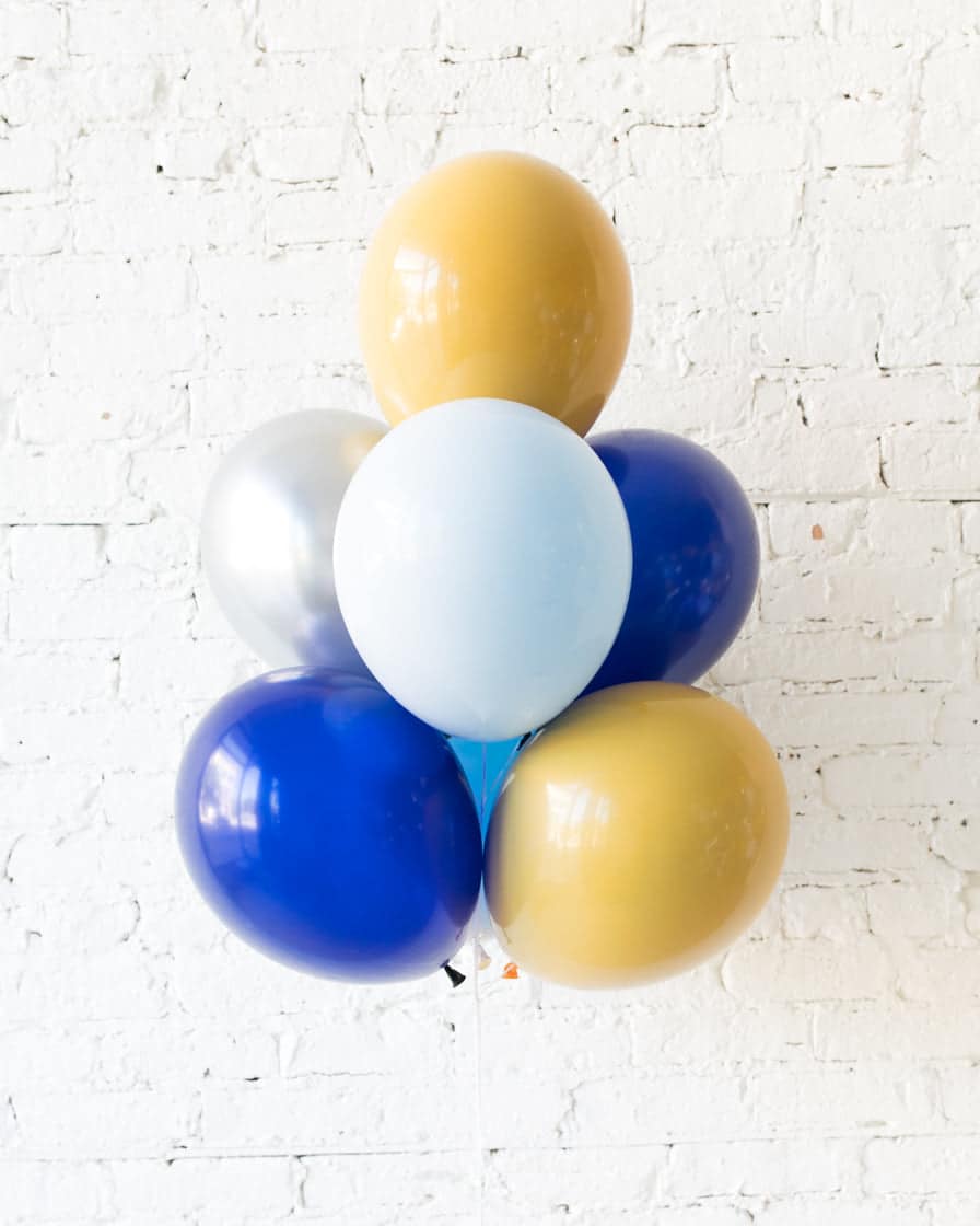 Mid Century Hues – 11in Balloons – bouquet of 7 | Rental Mid Century Hues – 11in Balloons – bouquet of 7 | Rental