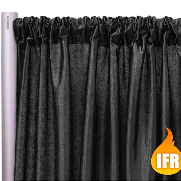 Poly Knit (Fire Retardant) Drape Panels (120″ Wide) / 3 Colors | Rental