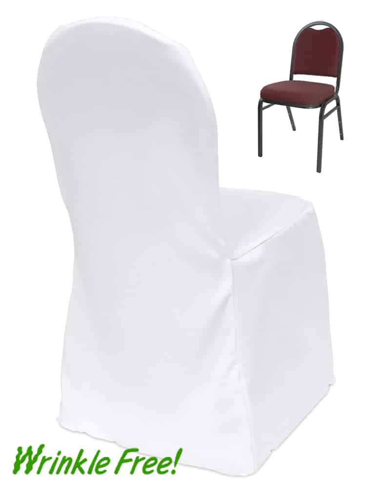 Scuba (Wrinkle-Free) Banquet Chair Cover – Premium Quality | Rental