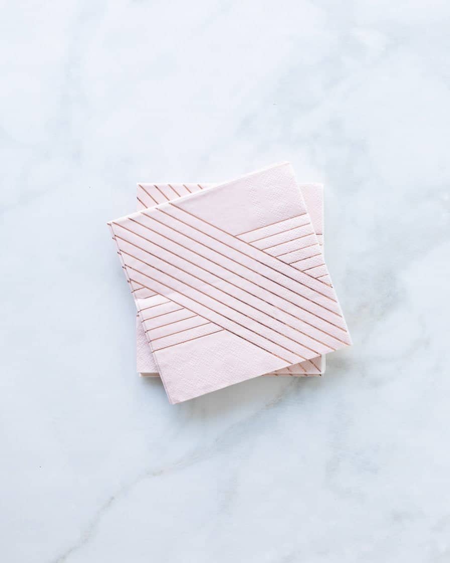 Harlow & Grey – Amethyst Small Napkins – pack of 20 | Rental
