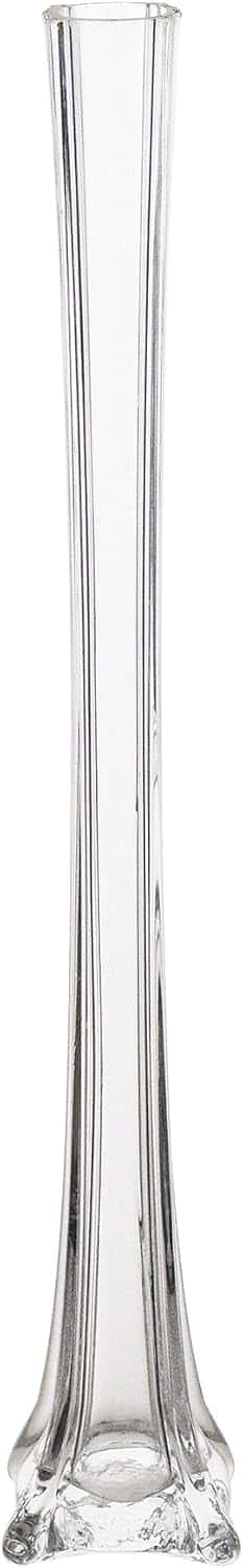 24″ Tall Clear Bud Vase | Rental 24″ Tall Clear Bud Vase | Rental