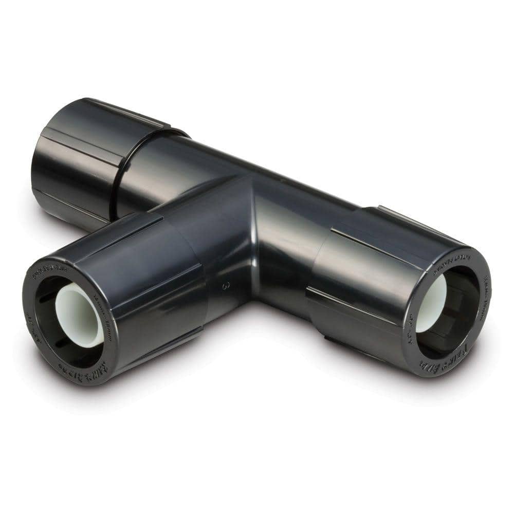 1/2 in. Easy-Fit Tee for Drip Tubing (fits 0.63 in. to 0.70 in. O.D.) | Rental