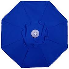 9′ Market Umbrella Kit – Royal Blue | Rental