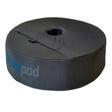 Gravipod 18″ Round Umbrella Base Weight Bag/Sand Bag – Up to 85 lbs. | Rental