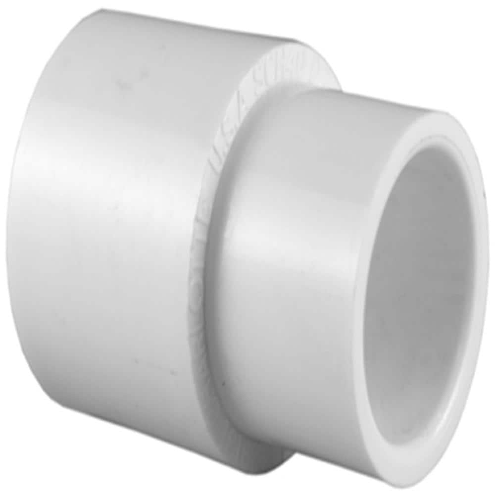 3/4 in. x 1/2 in. PVC Schedule 40 Degree S x S Reducer Coupling | Rental