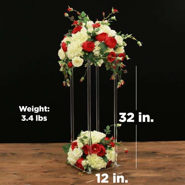 DecoStar™ Acrylic Collapsing Frame for Limitless Decor Options – Clear | Rental