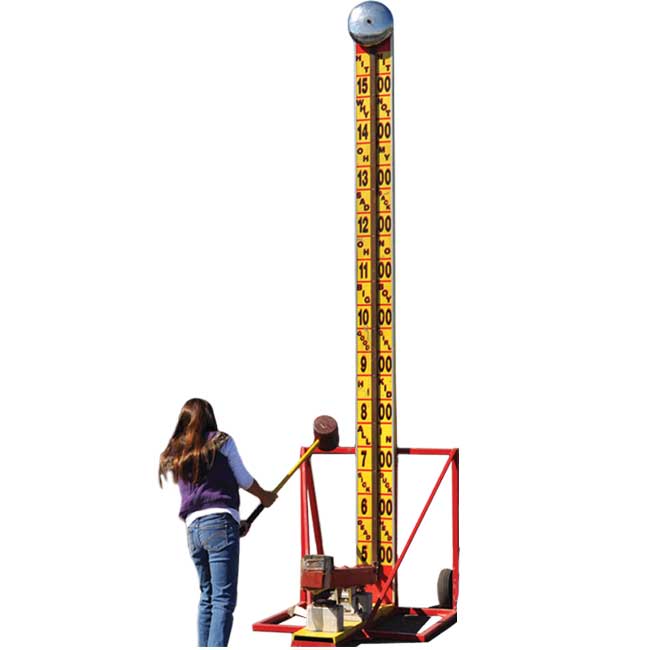 14ft Hi-Striker Extra Large Game | Rental 14ft Hi-Striker Extra Large Game | Rental