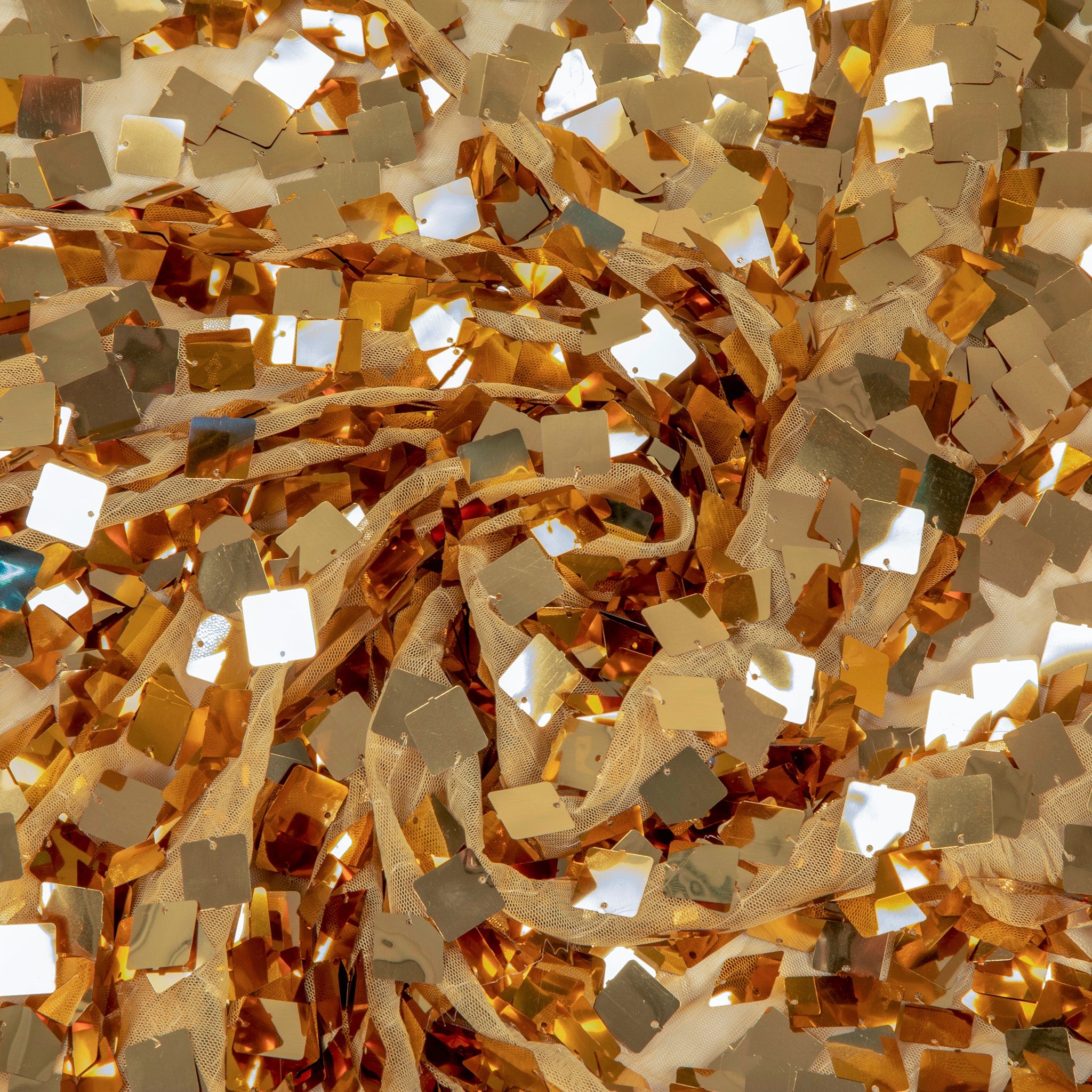 10 yards Square Payette Sequins Fabric Bolt – Gold | Rental 10 yards Square Payette Sequins Fabric Bolt – Gold | Rental