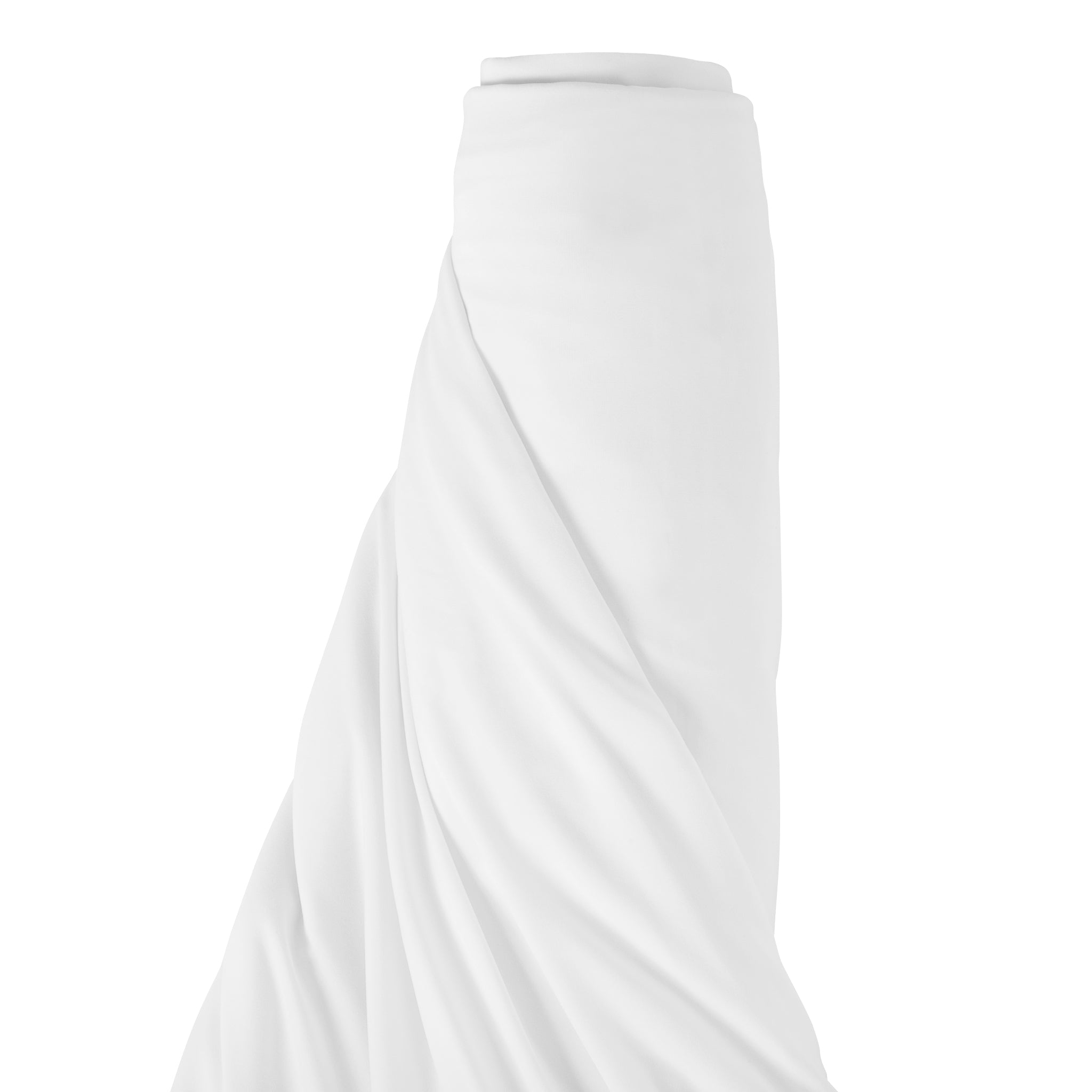 Spandex Stretch 4-way Fabric Roll 10 yds x 58″ – White | Rental
