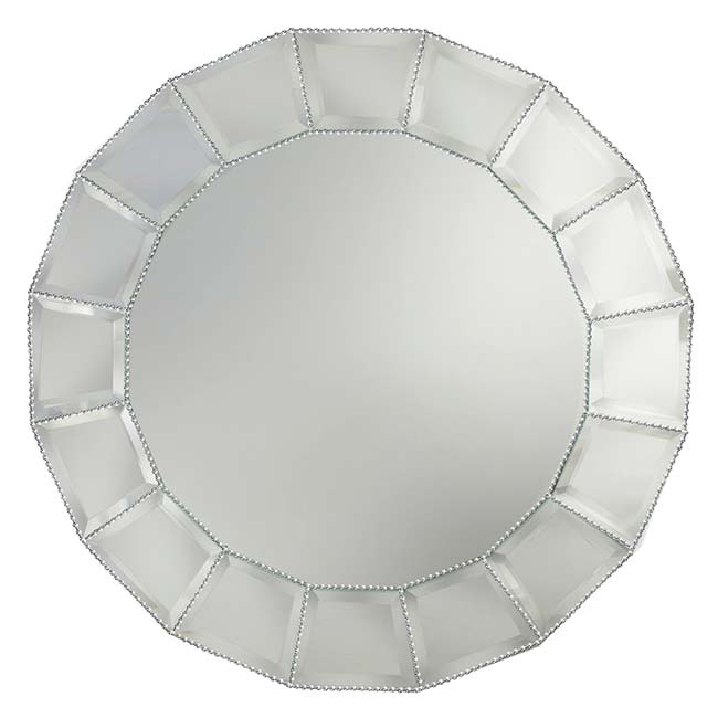 Mirror Beaded Accent 13″ | Rental Mirror Beaded Accent 13″ | Rental