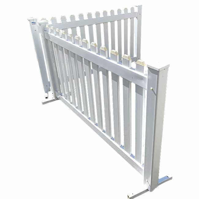 Picket Fencing White | Rental Picket Fencing White | Rental