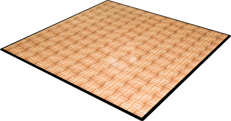 12′ x 12′ Oak Dance Floor Rental | Rental