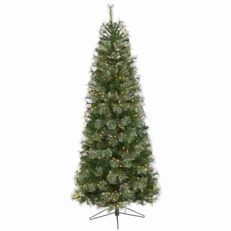 6.5′ Cashmere Slim Artificial Christmas Tree with 350 Warm White Lights and 660 Bendable Branches | Rental 6.5′ Cashmere Slim Artificial Christmas Tree with 350 Warm White Lights and 660 Bendable Branches | Rental