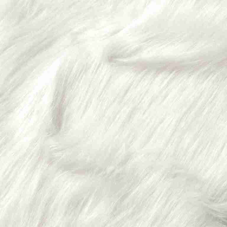 Faux Fur Tree Skirt 60″ Round – White | Rental