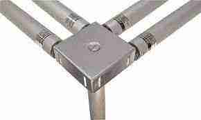1 pc Double Backwall Hanger For 1.5″ Upright | Rental 1 pc Double Backwall Hanger For 1.5″ Upright | Rental