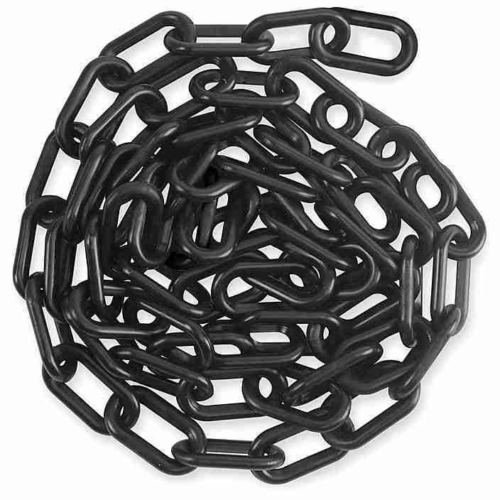 100′ Black Plastic Stanchion Chain Rental | Rental